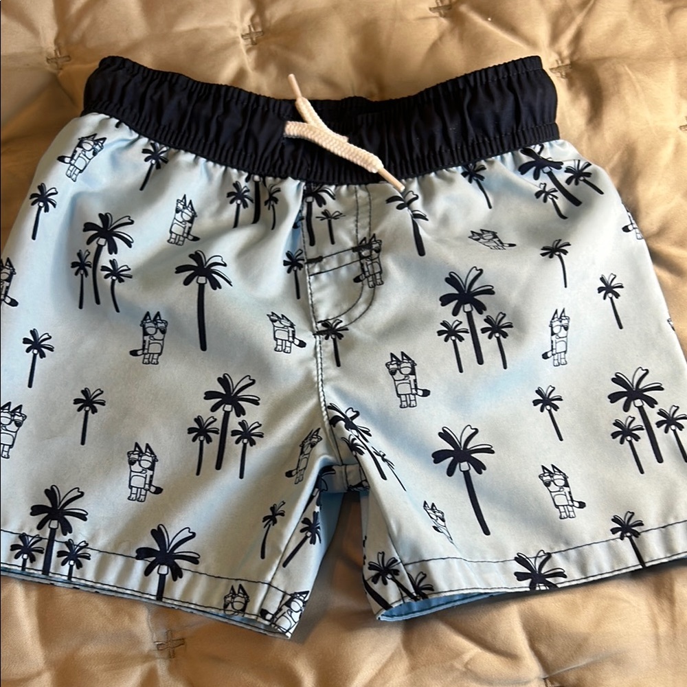 5 for 25$
Kids Bluey Print Swim trunks